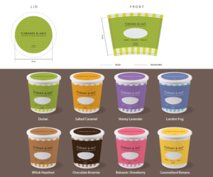Diseño de Empaque por AngelGu para CARAMEL & SALT | Diseño: #7017585