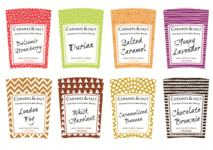 Diseño de Empaque por Jamie Fynn para CARAMEL & SALT | Diseño: #7016343
