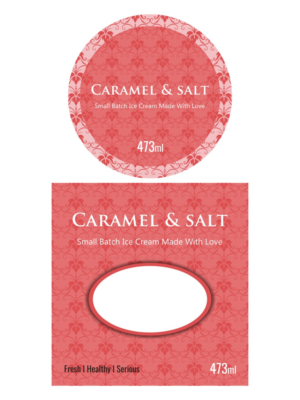 Diseño de Empaque por Sushma para CARAMEL & SALT | Diseño: #6951480