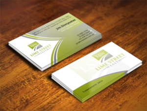 Design de Carte de Visite par Verified artistry (Design garden) pour Lime Street Wealth  | Design : #6946467