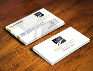 Design de Carte de Visite par Verified artistry (Design garden) pour Lime Street Wealth  | Design : #6946469