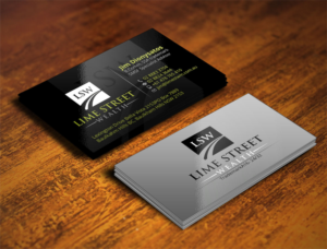 Business Card Design by Verified artistry (Design garden) for Lime Street Wealth  | Design: #6946477