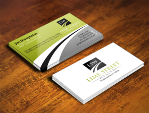 Business Card Design by Verified artistry (Design garden) for Lime Street Wealth  | Design: #6946478