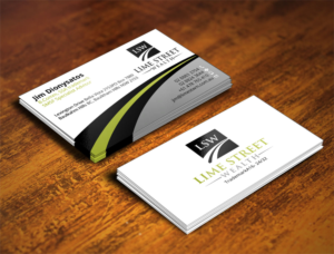 Design de Carte de Visite par Verified artistry (Design garden) pour Lime Street Wealth  | Design : #6946479
