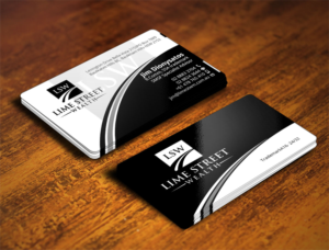 Design de Carte de Visite par Verified artistry (Design garden) pour Lime Street Wealth  | Design : #6952461