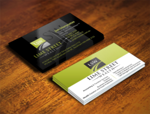 Design de Carte de Visite par Verified artistry (Design garden) pour Lime Street Wealth  | Design : #6986299