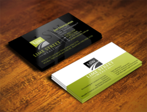 Design de Carte de Visite par Verified artistry (Design garden) pour Lime Street Wealth  | Design : #6986300