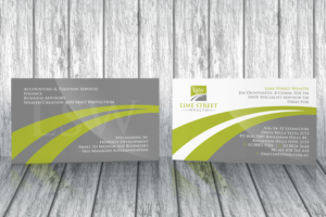 Design de Carte de Visite par Shradha pour Lime Street Wealth  | Design : #6962682