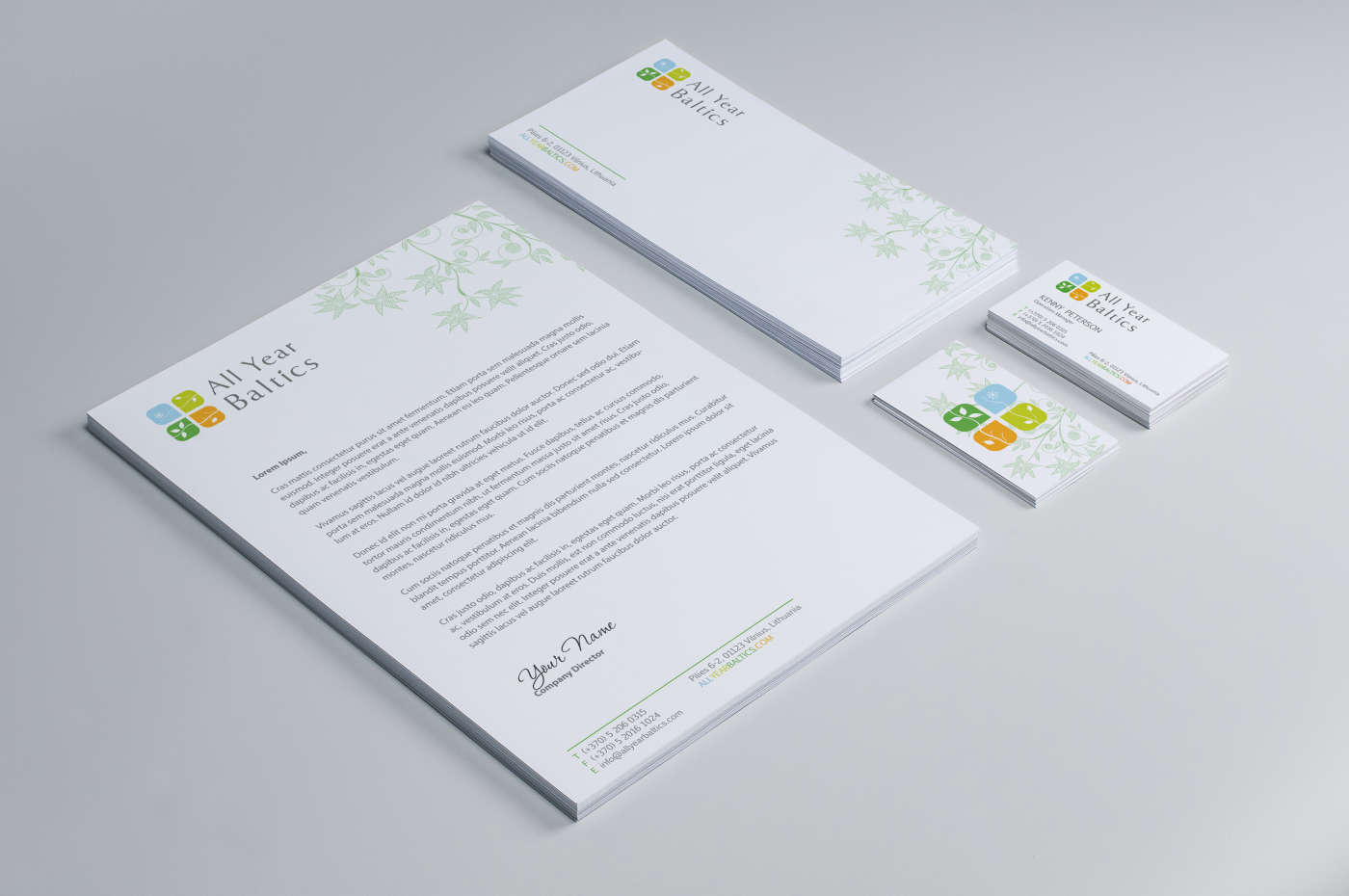 Stationery Design by HYPdesign for Magelano keliones | Design #1810930