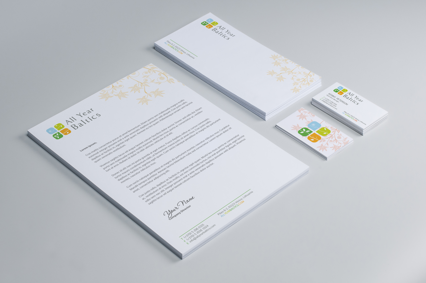 Stationery Design by HYPdesign for Magelano keliones | Design #1810934
