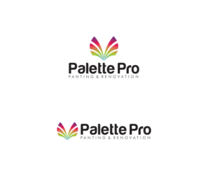 Logo Design by Loknadh busam for Palette Pro Painting & Renovation | Design: #6943149