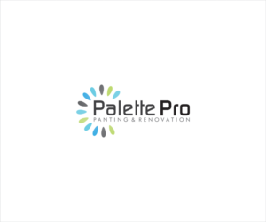 Logo Design by Loknadh busam for Palette Pro Painting & Renovation | Design: #6964269