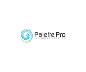 Logo Design by Loknadh busam for Palette Pro Painting & Renovation | Design: #6964270