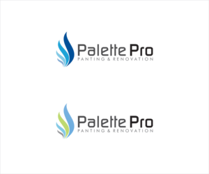 Logo Design by Loknadh busam for Palette Pro Painting & Renovation | Design: #6967119