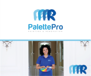 Logo-Design von ACreativeCheeath für Palette Pro Painting & Renovation | Design #6977490