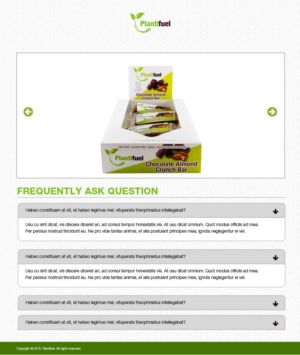 Website for Healthy Energy Bars | Web Design by Think1st