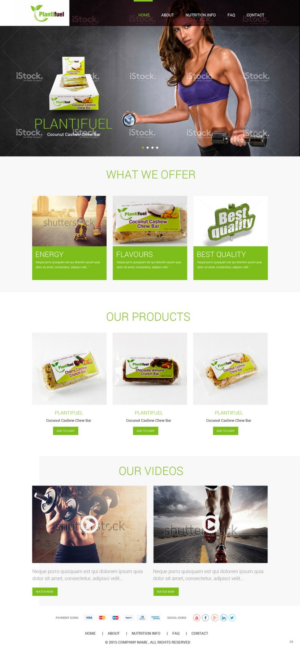 Web Design by pb for this project | Design #6979982