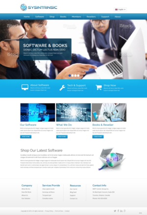 Web Design par pb pour Sysintrinsic | Design : #6960592