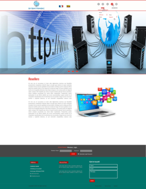 Web Design par Khulna pour Sysintrinsic | Design : #7093560