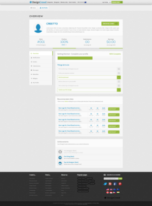 Diseño Web por Hashim Creetto para DesignCrowd LLC | Diseño #7000931