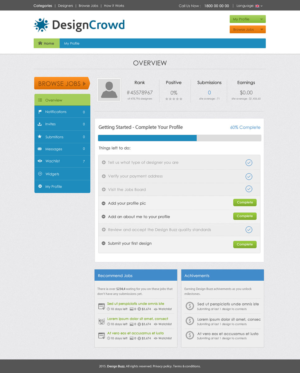 Web Design by Anooshaa Kachhia for DesignCrowd LLC | Design: #7052282