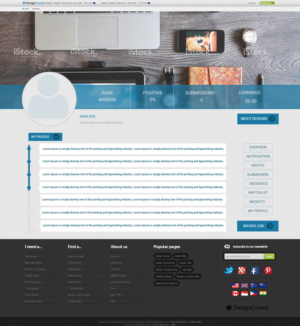 Web Design by Sujit Banerjee for DesignCrowd LLC | Design: #6975663