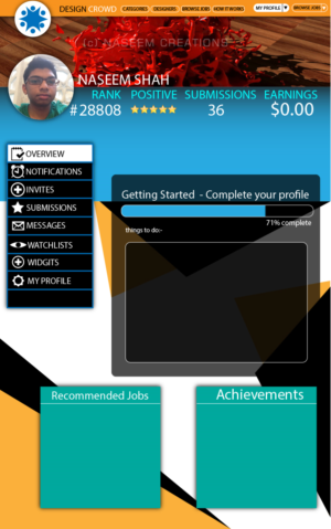 Web Design by Naseem shah for DesignCrowd LLC | Design: #6978752