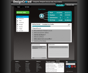 Web Design by SinghArts for DesignCrowd LLC | Design: #7082596
