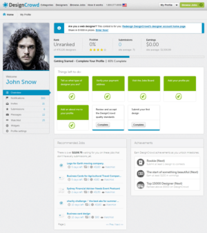 Web Design by Mimo Aly for DesignCrowd LLC | Design: #7086270