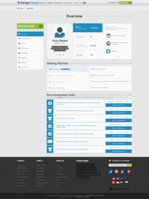 Diseño Web por Da Miracle para DesignCrowd LLC | Diseño #7038358