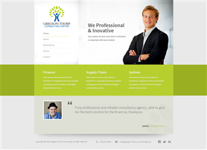 Web Design by Epul for Gregson Thorp Consulting Limited | Design: #1935191