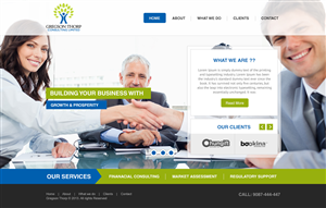 Web Design by Empireweb for Gregson Thorp Consulting Limited | Design: #1936484