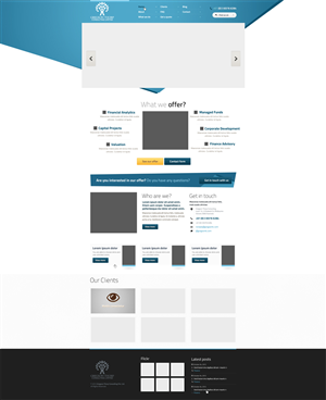Web Design by SonaDesigns for Gregson Thorp Consulting Limited | Design: #1937103