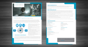 CoolHarbour a Unified Communications company requires 6 brochures (5 services and 1 company overview | Brochure Design by yganess