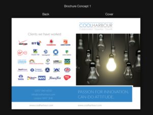 Brochure Design by pivotaldesign.biz for CoolHarbour | Design: #7041871