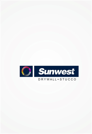Logo Design by alok bhopatkar for Sunwest Drywall & Stucco | Design: #1826922