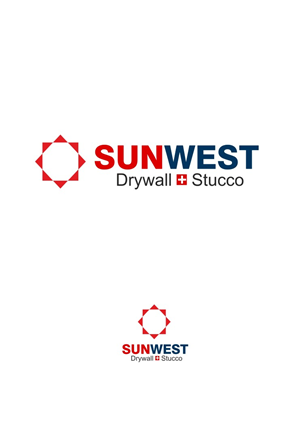 Logo Design by alok bhopatkar for Sunwest Drywall & Stucco | Design: #1833340