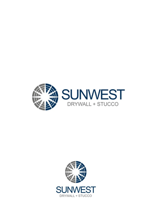 Logo Design by alok bhopatkar for Sunwest Drywall & Stucco | Design: #1850290