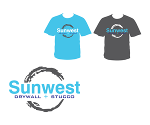 Logo Design by Crest Logo Designs for Sunwest Drywall & Stucco | Design: #1824508