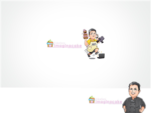 Cartoon looking pastry woman | Design Vectoriel par ArtTank