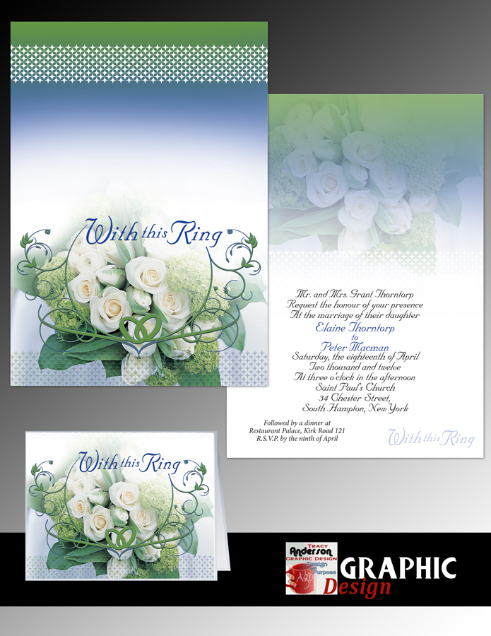 Diseño de Invitación por Anderson Graphic Design para este proyecto | Diseño #362228