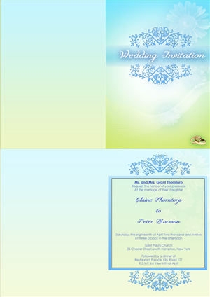 Invitation Design by maxartkiller