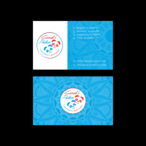 Sarah's Palace, Children's Boutique | Business Card Design by saneer