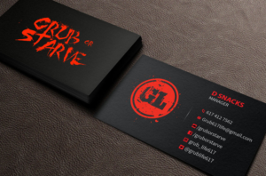 Grub Life music group' manager is looking for business cards