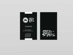 Visitenkarten-Design von Creations Box 2015 für Grub Life | Design: #6973095