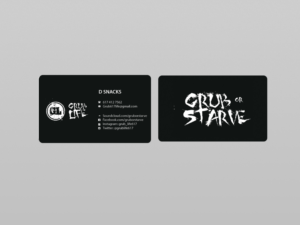 Visitenkarten-Design von Creations Box 2015 für Grub Life | Design: #6976935