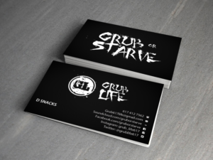 Visitenkarten-Design von Creations Box 2015 für Grub Life | Design: #6976945