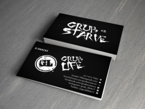 Visitenkarten-Design von Creations Box 2015 für Grub Life | Design: #6976948