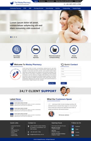Web-Design von Infinitive Technology für Xtramedia.net | Design: #6960790