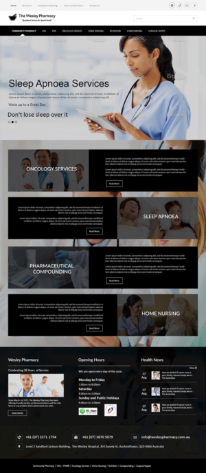 Web-Design von Creations Box 2015 für Xtramedia.net | Design: #7031529